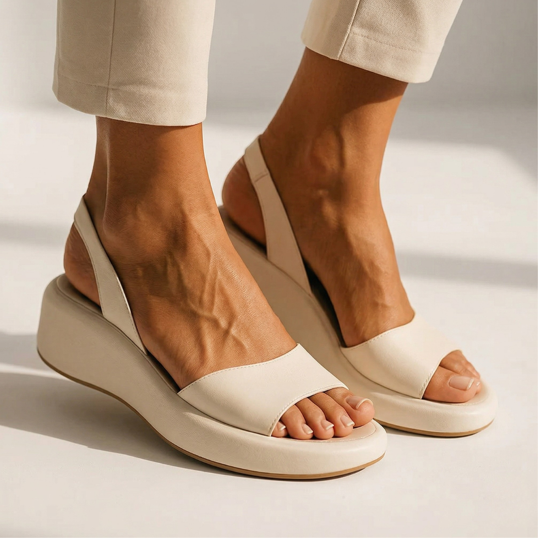Calithea | Minimal Open Toe Sandals
